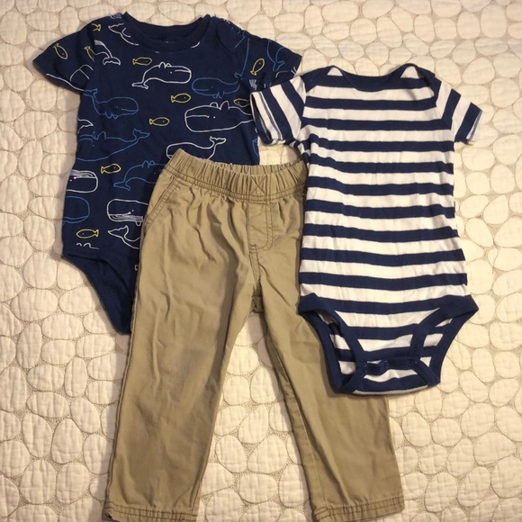 Carter's Other - Carters nautical boys three piece set